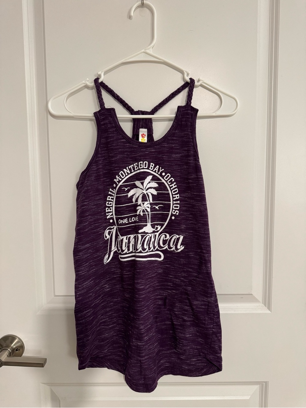 Women’s Purple Jamaica Graphic Top